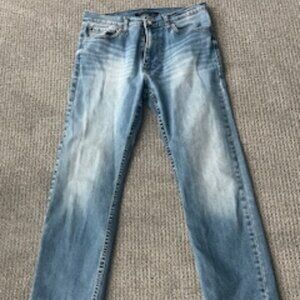 Mens Calvin Klein Slim Straight Denim Jeans-32 x 30
